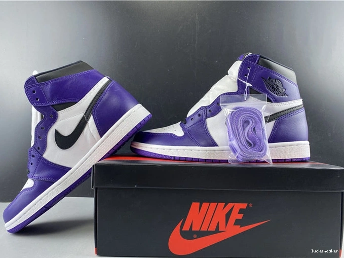 Reps LUCY Retro 555088- SunProtective White Court Purple 3740 Jordan1 1013